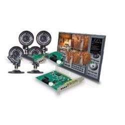 Lorex 22'' Wide LCD Surveillance System with Built-In 16-Channel, 500 GB DVR & 4 Color I