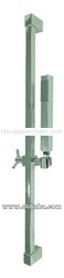 Shower set with sliding bar