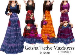 Tiedye Maxi Dress from 