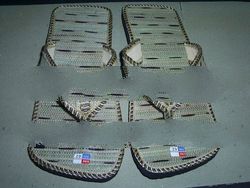 Sandal made of natural material