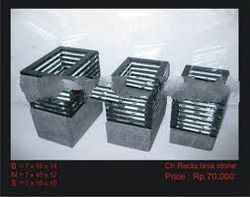 rectangle candle holder