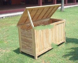 Teak Garden Furniture Cushion Box