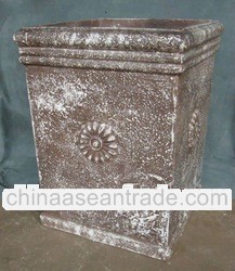 Antique Finish Terracotta Ceramic Planters - washed Terracotta pot