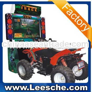 ideo racing game Four Vehicle racing simulator video game machine LSRA-0400-13