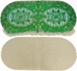 PVC 50 x 110 cm Oval Tablecloths