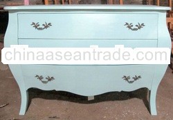 Mahogany Chest of Drawers - French Living Room Cabinet