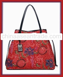 leather & batik bags