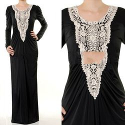 Long Muslim Fashion Maxi dress