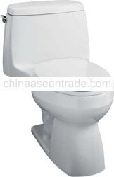 Kohler K-3323-0 Elongated Complete, LH CP Trip, Less Supply 12" White