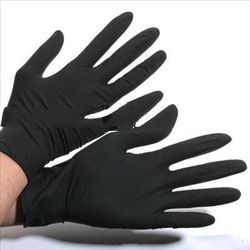 Black Latex Glove