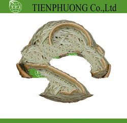 Bamboo product with net, bamboo handicraft basket