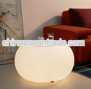 illuminated LED coffee table