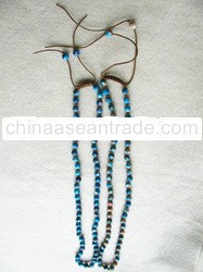 beaded necklace,braided necklace,handmade necklace,fashion necklace