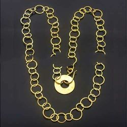 Brass necklace