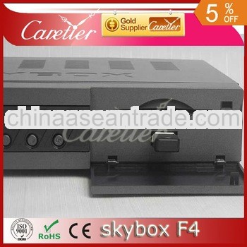 in stock newest original Skybox F4 digital satellite receiver support GPRS and Wifi HD Pvr