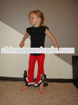 infant girls dancing ruffle bloomers flamenco flare pants