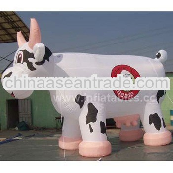 inflatable big cow stand display