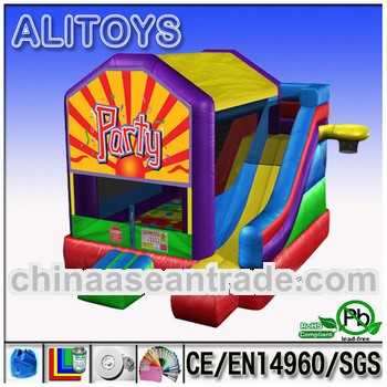 inflatable combo and jumping bouncer house