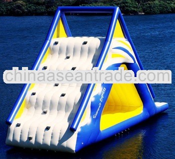 inflatable dry & wet slide