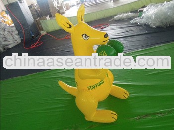 inflatable kangaroo model for promotional toys