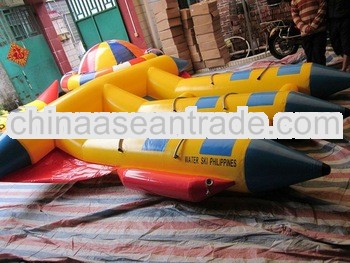 inflatable pvc fishing boat with 0.9mm PVC quality materials and good price
