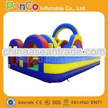inflatable rainbow playground