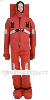 insulated immersion suit