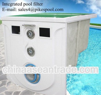 integrated swimming pool filtration system