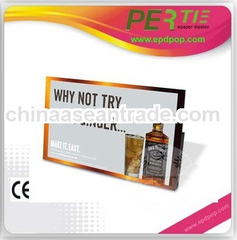 interactive floor projection e-paper display for POP decca advertisement