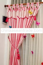 Red Butterfly Curtain