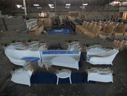 SURABAYA LIVING SET - SOFA SYNTHETIC RATTAN