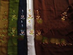 ribbon embroidery hijab