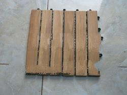 teak tile