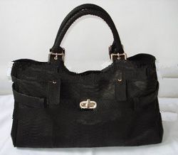 Python Leather Bag