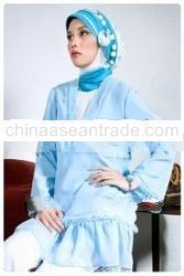 Bluish Islamic Clothing
