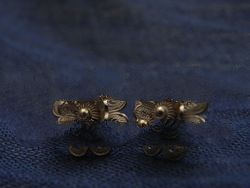 javanese style silver earrings