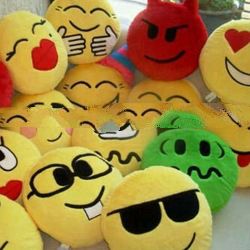 emoticon pillow