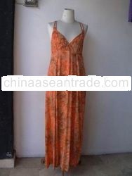 Batik long dress