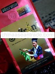 Saffron Peaberry Coffee Beans