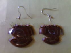 Wood Earring