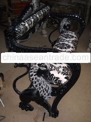 LION PALACE BENCH antique