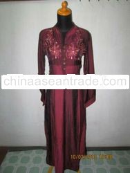 Gamis Denim Seling combination