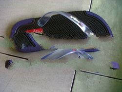 Man Slippers Black/Blue