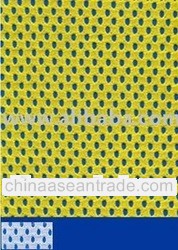 Bright Yellow 100% Polyester Mesh Fabric