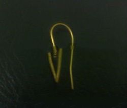 EWFMN38 - 925 Sterling Silver Ear Hook with Heart