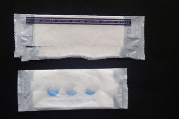 japan single wet wipe