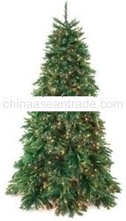 12' TIFFANY FIR ARTIFICIAL CHRISTMAS TREE CLEAR LT