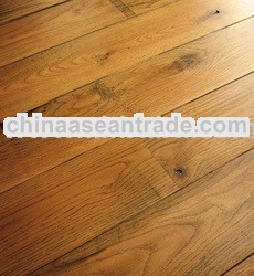 Oak plank flooring