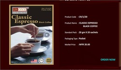 Classic Espresso Black Coffee