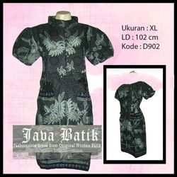 Fashionable dress from Original Written Batik